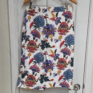 J.Crew Floral Patterned Women's Skirt Size 4